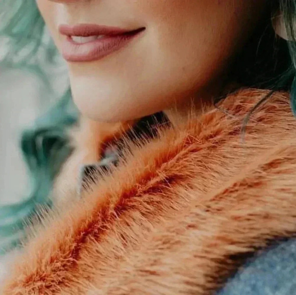 JEAN JACKET WITH REMOVABLE FUR - Picture 6 of 6